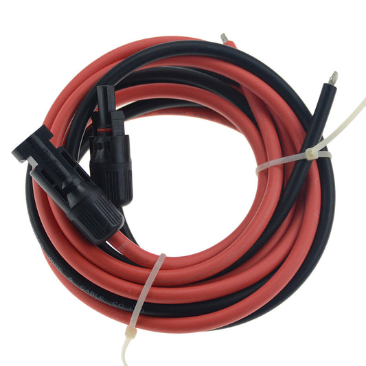 Câble extension solaire MC4 4mm 6mm cuivre étamé connecteur panneau photovoltaïque