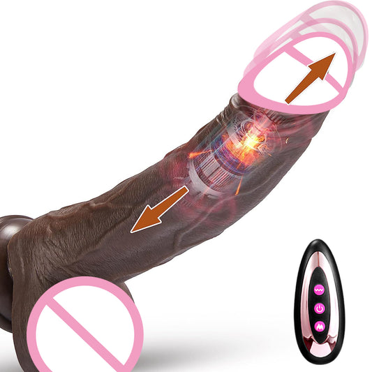 Sextoy électrique réaliste en silicone