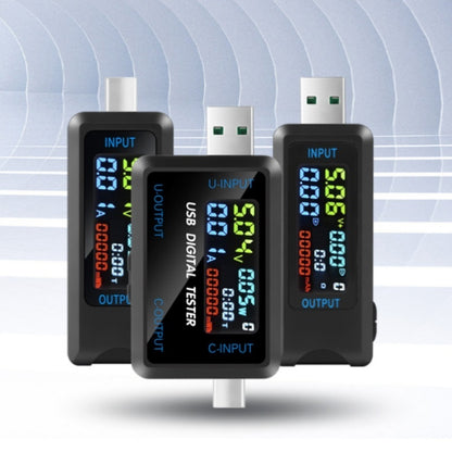 Testeur capacité batterie USB ultra-compact plug and play écran LCD temps réel