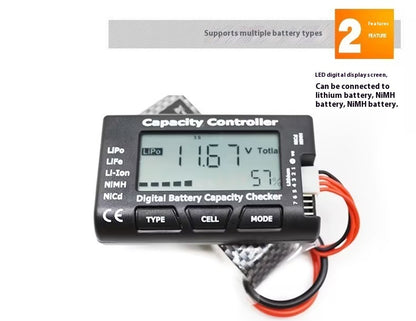 Indicateur batterie professionnel Cellmeter7 tension totale par cellule RC camping-car