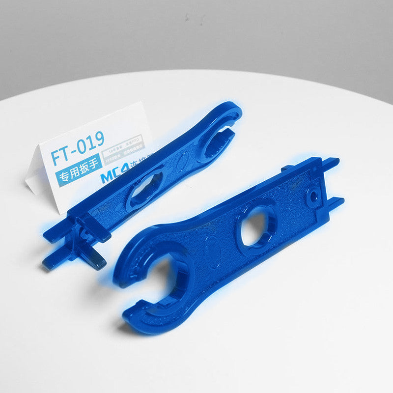 Clé MC4 double embout outil installation connecteurs solaires panneau photovoltaïque ABS