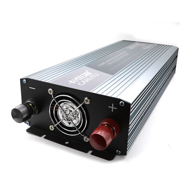 Onduleur professionnel 2000W protections surcharge surchauffe court-circuit bateau